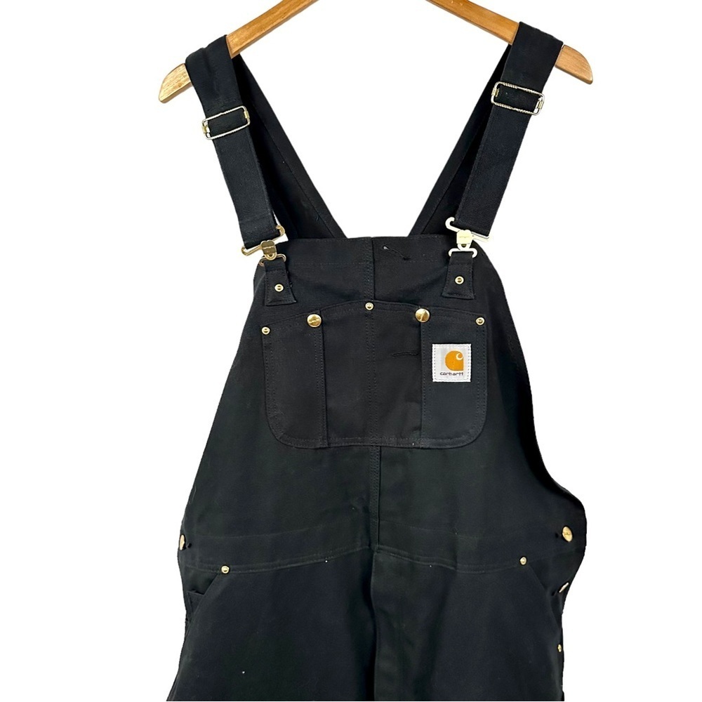 CARHARTT Duck Canvas Relaxed Fit Utility Overalls - Picture 14 of 15